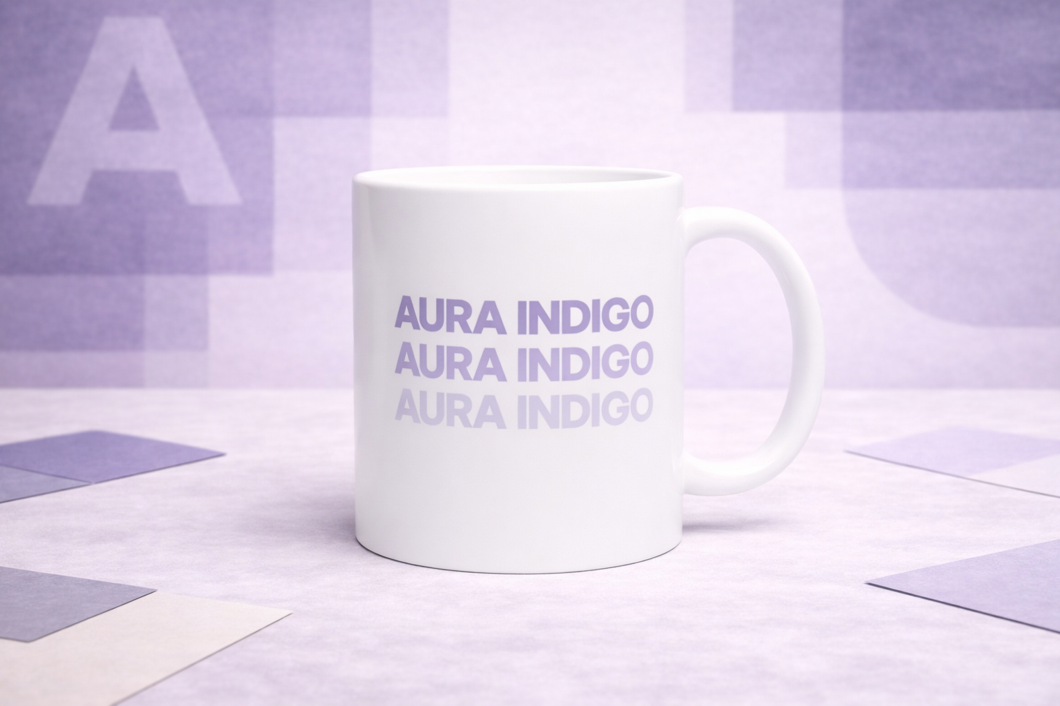 Aura Indigo Typography - Image 2
