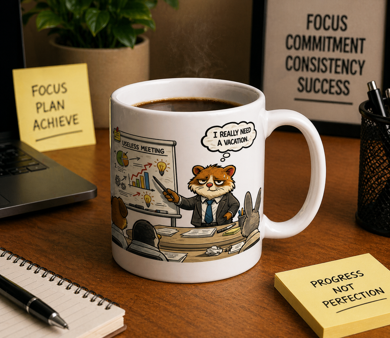 Useless Meeting Cat - Image 2